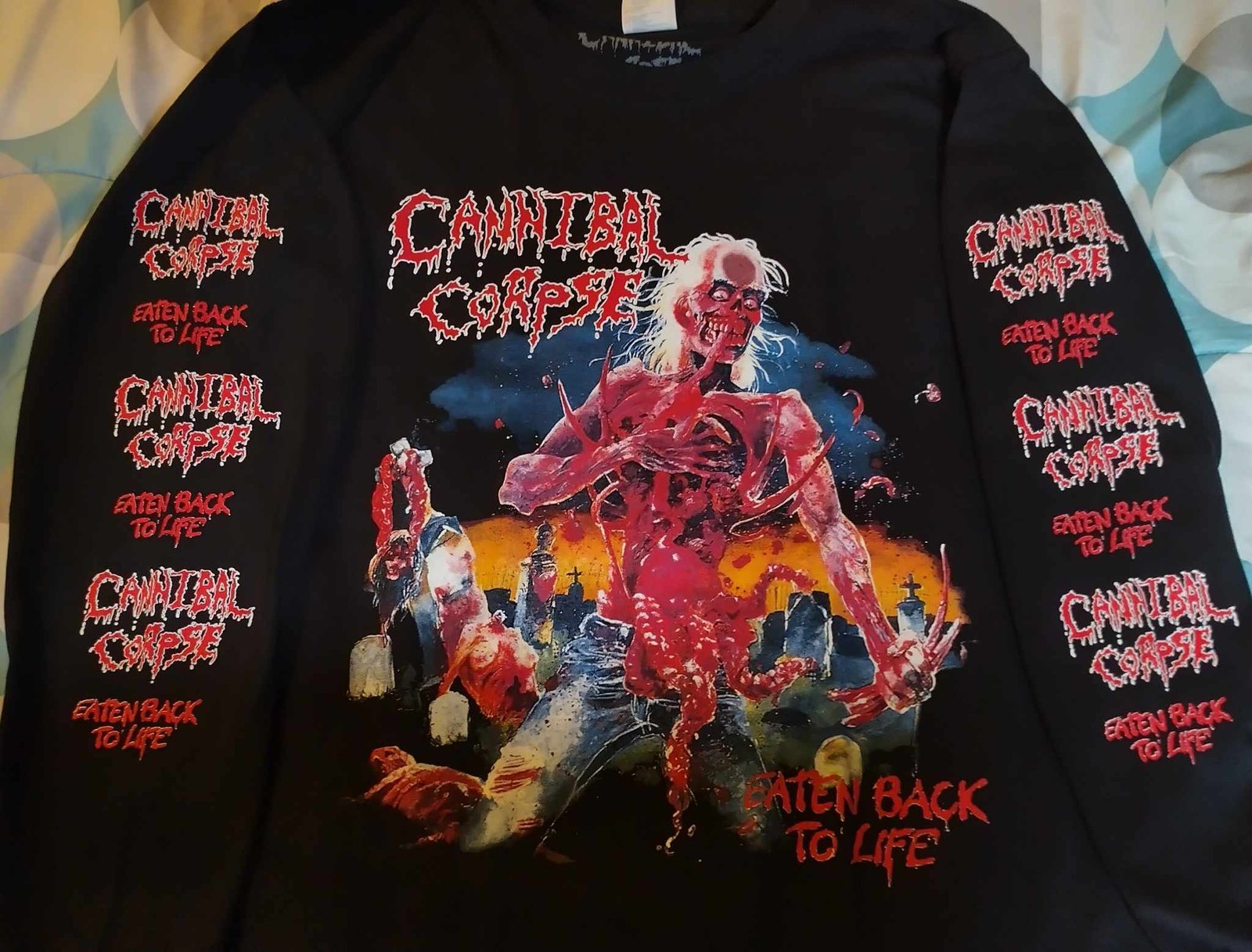 Cannibal Corpse Eaten back to life LONG SLEEVE | Wickedness