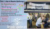 Image of SOLD OUT❗️🙏🫶 In-Apothecary Shopping event Sunday March 3 AT BESPOKE APOTHECARY!
