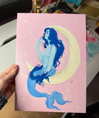 Image 1 of ‘Luna’, Oil painting 2023