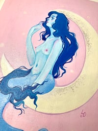 Image 2 of ‘Luna’, Oil painting 2023