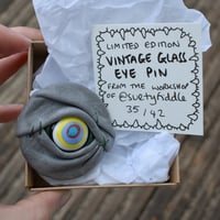 Image 2 of Vintage Eye Pin #35