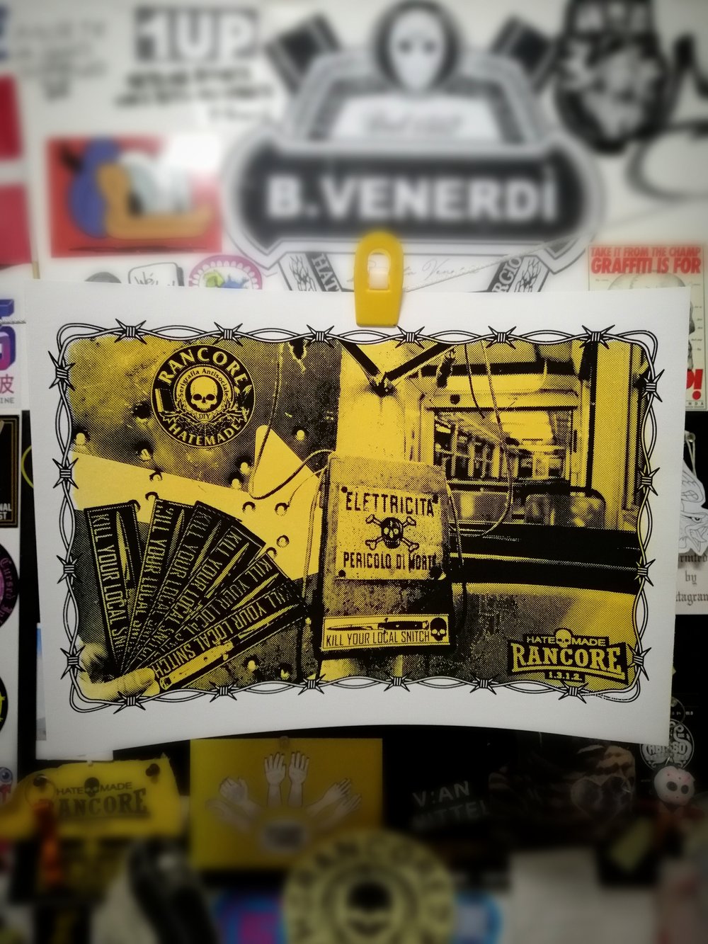 Stampa Stickers control