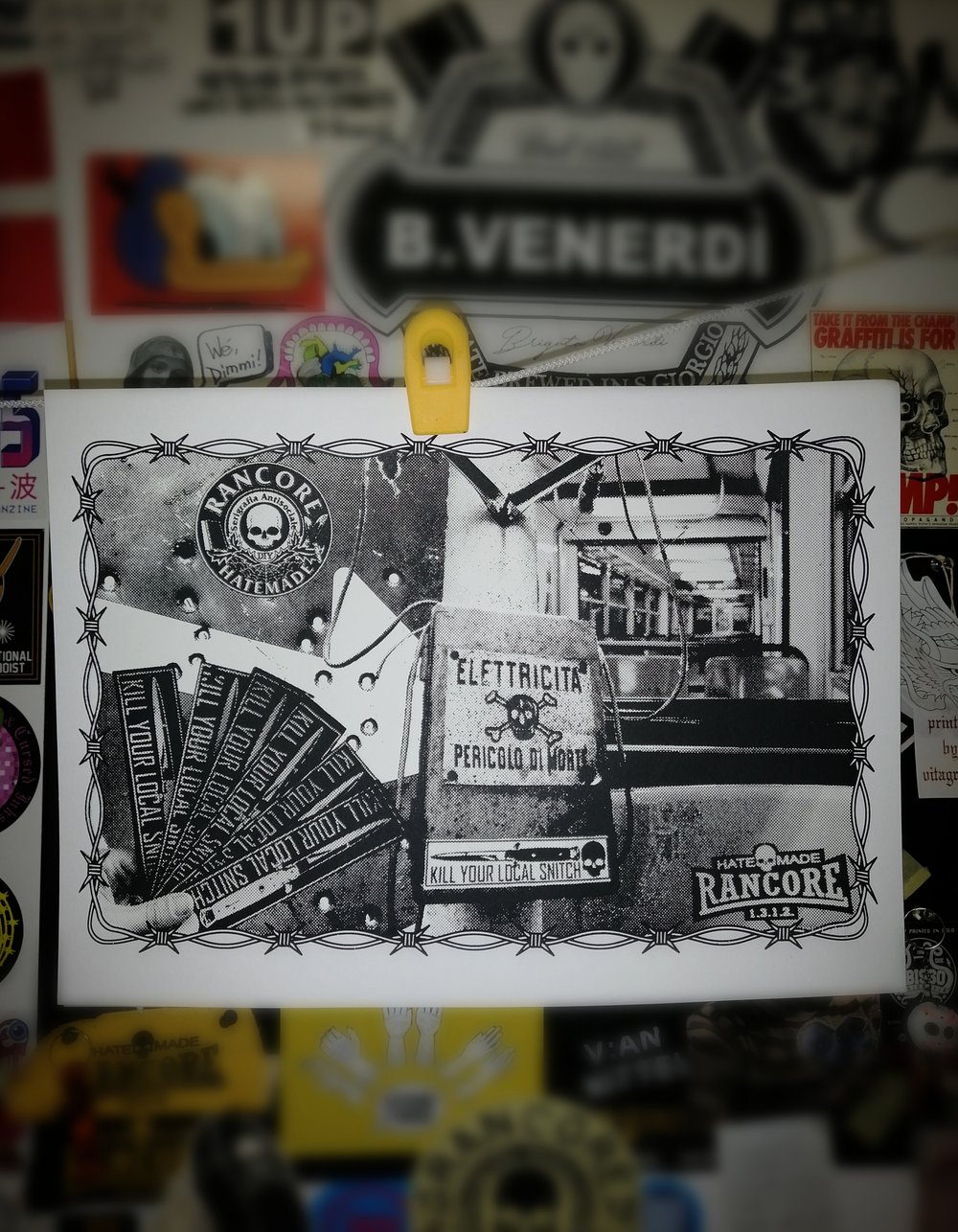 Stampa Stickers control