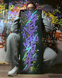 Image of Squeezer graffiti style
