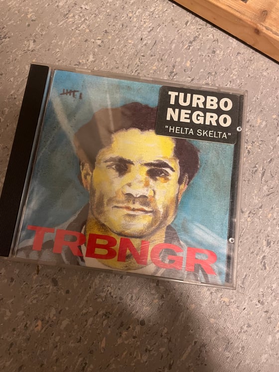 Image of Turbonegro Black original cd w/sticker