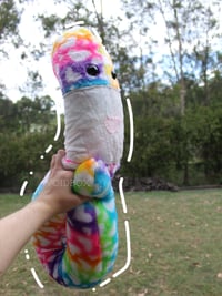 Image 2 of Jumbo Lovable Rainbow Worm - Meet Bonibee - Valentines 2024