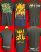 Image of Officially Licensed Waking The Cadaver Green/Yellow-Red/White Logo Shirt Series!!