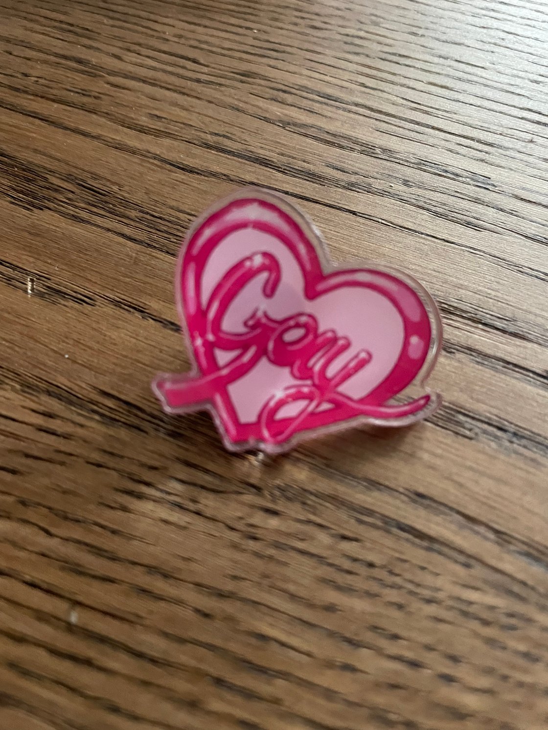 Image of Limited Edition Top Surgery Fundraiser Gay Heart Pin