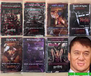 Image of Cerebral Effusion/Desecation/Amputated/Deeds Of Flesh/Deaden/Malodorous/Limbsplitter Banner Flags!
