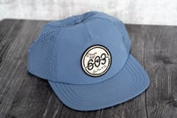 Image 1 of 603 Wave Logo Hat - Light Blue