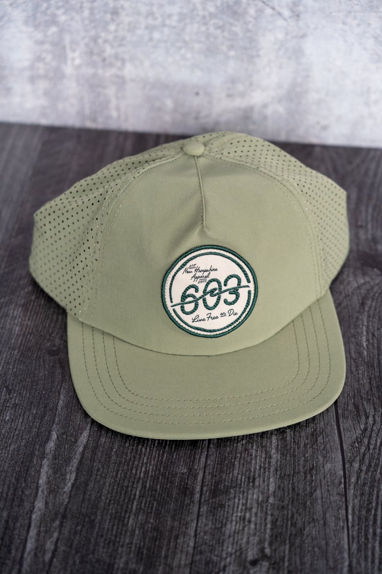 Image of 603 Wave Logo Hat - green