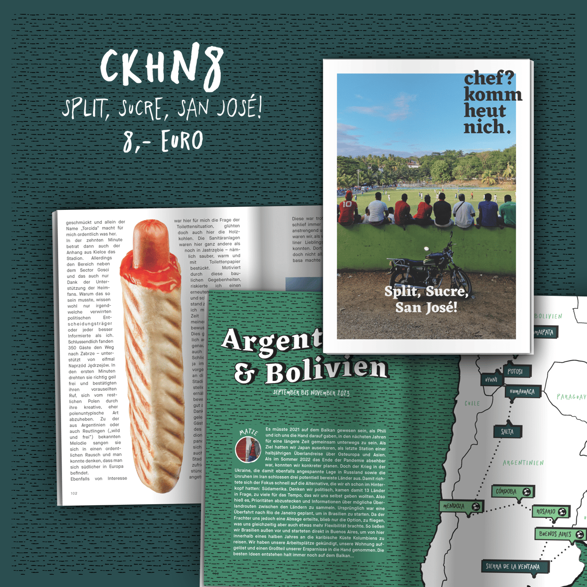 Heft – chef? komm heut nich. – Ausgabe 8