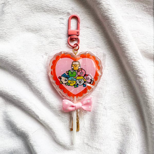 Image of NCT Dream Candy Lollipop Acrylic Keychain