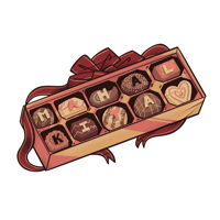 Mahal Kita Choco Sticker