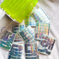 Image 1 of NCT 127 Lightstick Name Decals