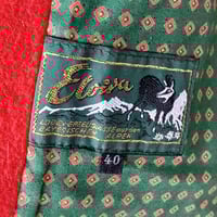 Image 5 of Loden Red Wool Cape O/S