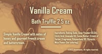 Image 2 of Vanilla Cream - Bath Truffle