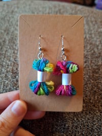 Image 1 of Mini Yarn Skein Earrings