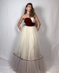 Image 1 of 1950s Queen of Hearts Dress