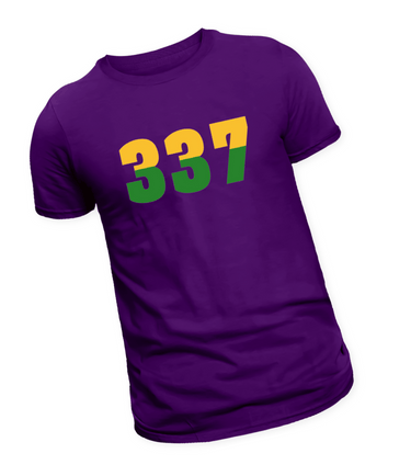 Image of Mardi Gras Area Code Shirt