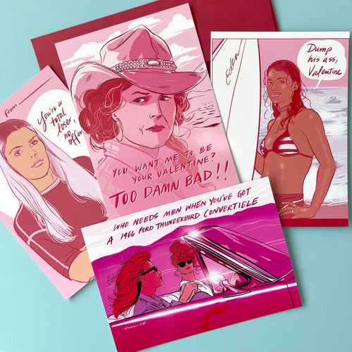 Image of Anti Valentine Postcard Pack