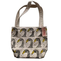 Image 1 of Lazy/Busy Swans Tote