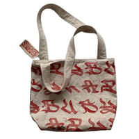 Image 2 of Lazy/Busy Swans Tote