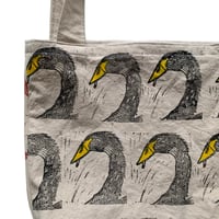 Image 3 of Lazy/Busy Swans Tote