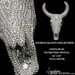 Image of Swarovski Crystal Cow's Head Wall Art
