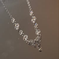 Image 4 of double bow necklace 