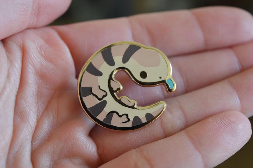 Image of Lovable Lizard Enamel Pins