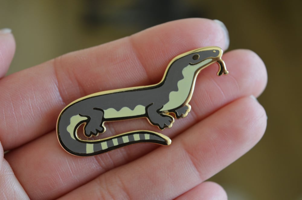 Image of Lovable Lizard Enamel Pins