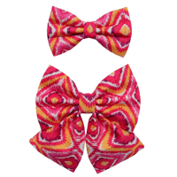 Image 1 of Dog Bow - Tropical Punch