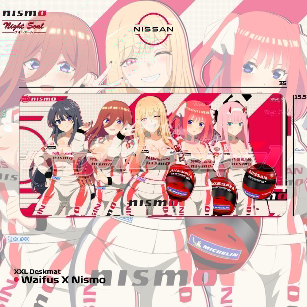 Image of RACE TEAMS / XXL Desk mat