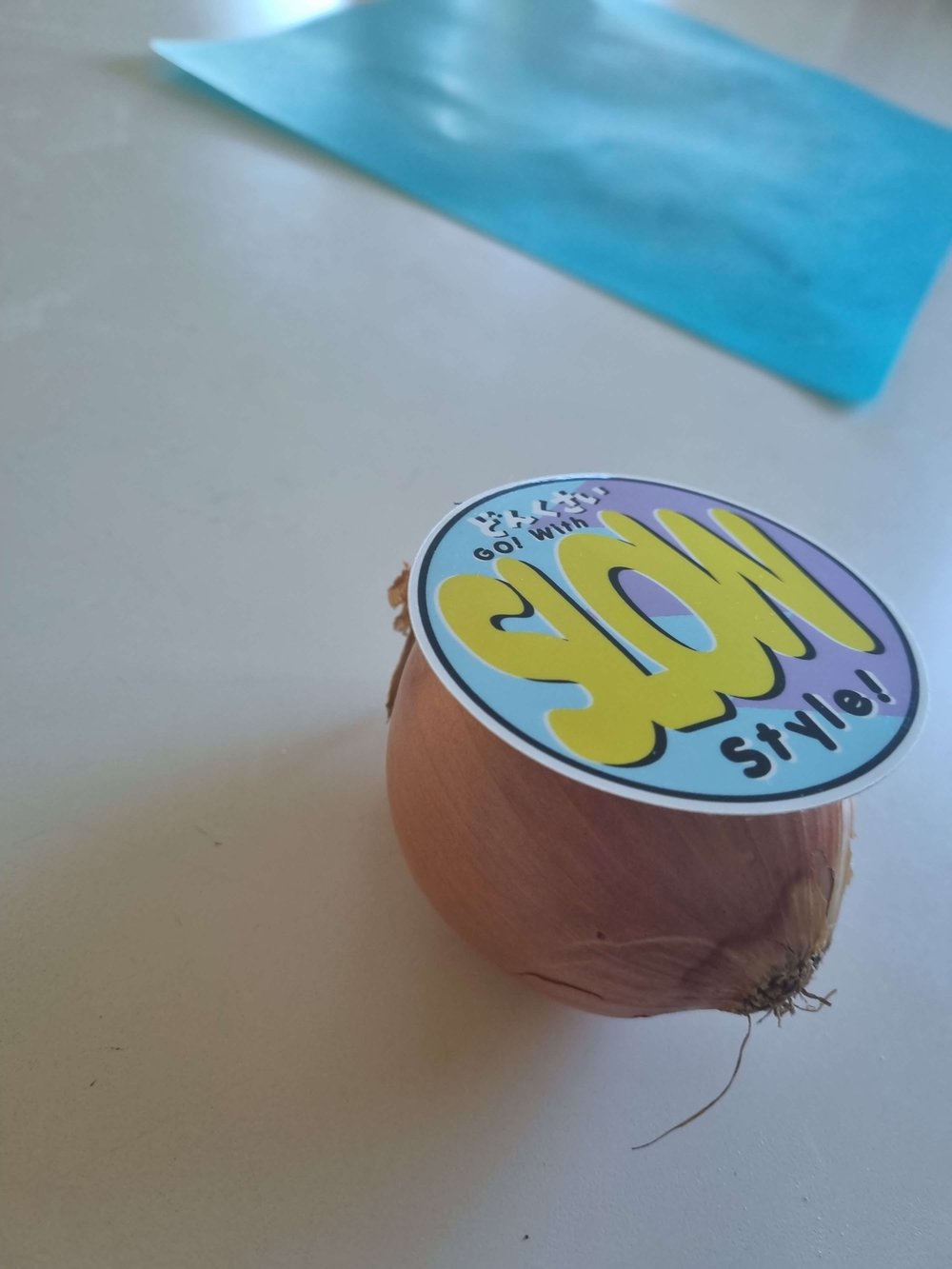 Image of Slo-Go Round Sticker