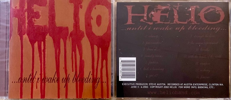Image of HELIO “until I wake up bleeding” CD (sealed original 2002 release) 
