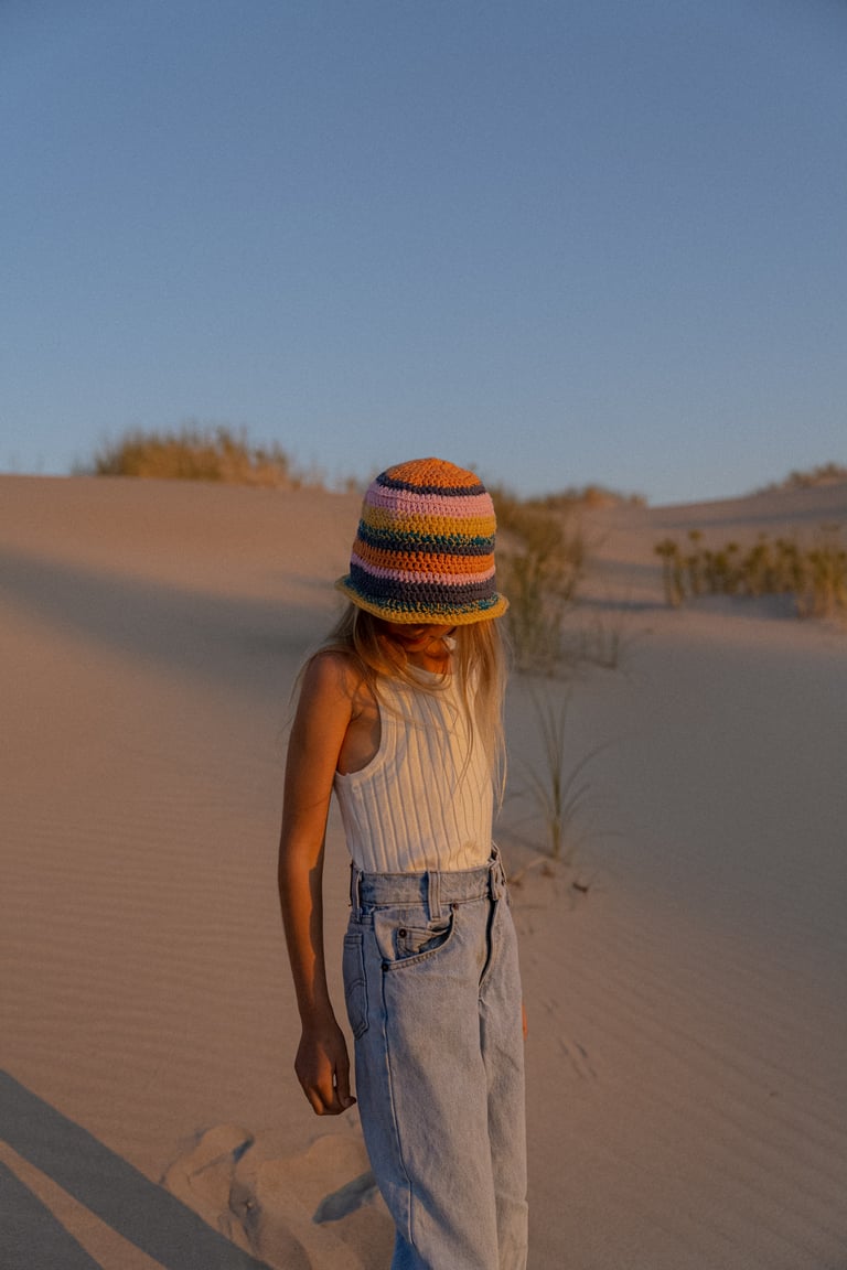 CROCHET HAT - INDIE Image 4