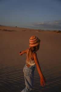 Image 4 of CROCHET HAT - 70s