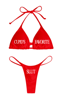 CUPID'S FAVORITE BIKINI SWIMSUIT SET