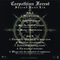 Image 2 of Carpathian Forest "Skjend hans Lik" LP