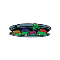 TMNT Four Brothers lapel pin