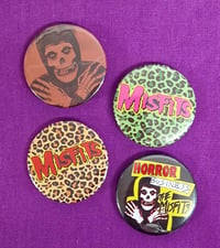 Image 1 of Misfits Badges (Individual or as pack)