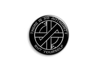 Image 4 of Black Flag / Crass badges (individual or pack)