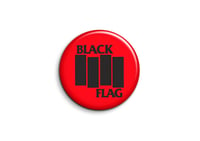 Image 2 of Black Flag / Crass badges (individual or pack)