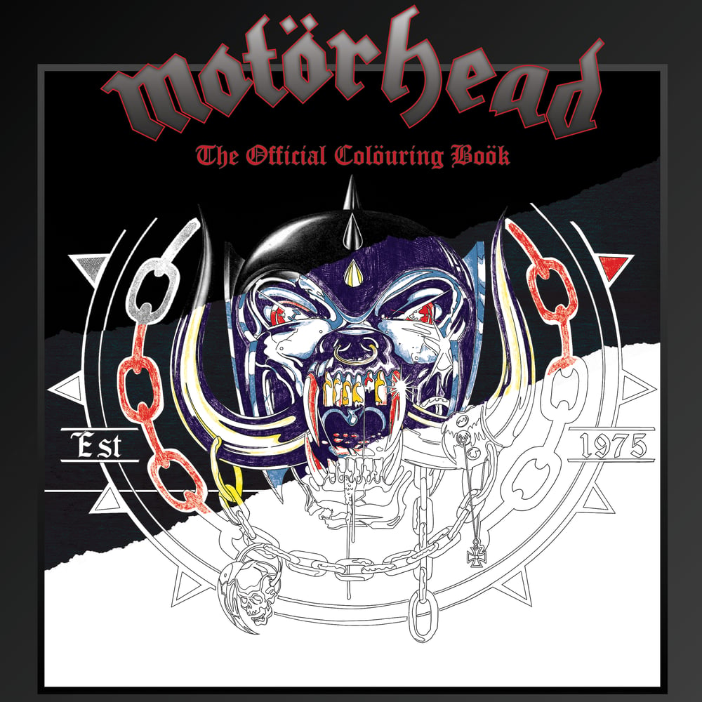 Image of The Official Motorhead Colouring Book