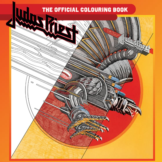 Image of The Official Judas Priest Colouring Book