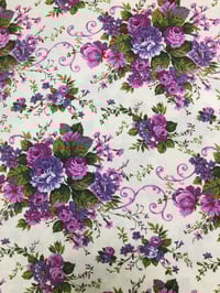 Image 2 of Loneta Cretona - Rosa Buganvilla - Lila - 8€/m