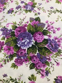 Image 3 of Loneta Cretona - Rosa Buganvilla - Lila - 8€/m
