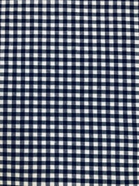 Image 3 of Loneta/Vichy - Doble Cara - Cuadro Pequeño - AZUL MARINO - 8€/m