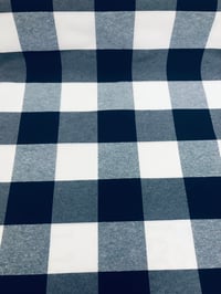 Image 2 of Loneta/Vichy - Doble Cara - Cuadro XL - AZUL MARINO - 9€/m